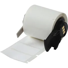 BRADY Hvit Polyester 38,1 x 19,05mm Permanent, kontinuerlig, utendørs, M6x