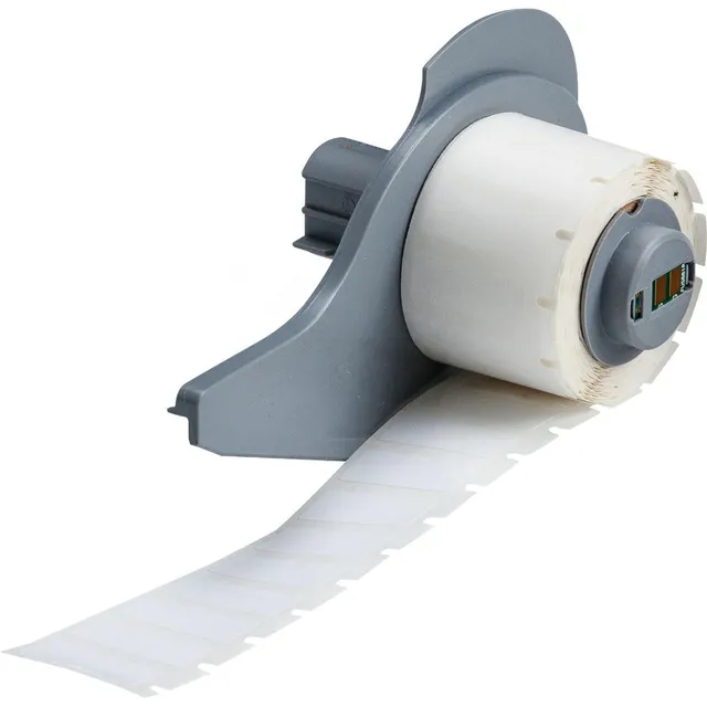 BRADY Hvit Polyester 25,4 x 9,53mm Permanent, Utendørs, M7x 