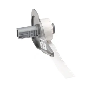 BRADY Hvit Polyester 12,7 x 5,08mm Permanent, aggressiv, M7x