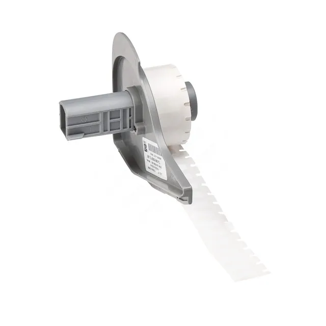 BRADY Hvit Polyester 12,7 x 5,08mm Permanent, aggressiv, M7x 