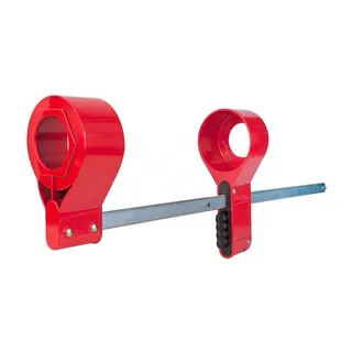 LOTO flens lockout stor 52-70mm Masterlock alu/metal