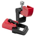 LOTO strømbryter effekt 480/600V midi Masterlock circuit breaker rød/sort
