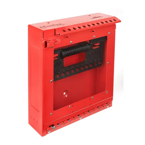 LOTO Group Lock Box m/vindu Masterlock låsbox metal 308 x348 x 119