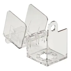 LOTO elektro nødstopp firkant 40x40mm Masterlock avtagbar plast flyttbar