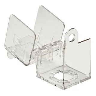 LOTO elektro nødstopp firkant 40x40mm Masterlock avtagbar plast flyttbar