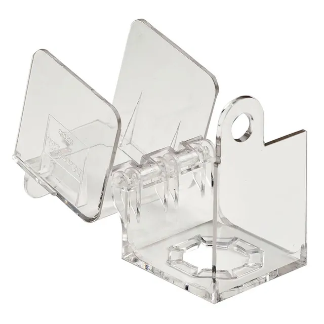 LOTO elektro nødstopp firkant 40x40mm Masterlock avtagbar plast flyttbar 