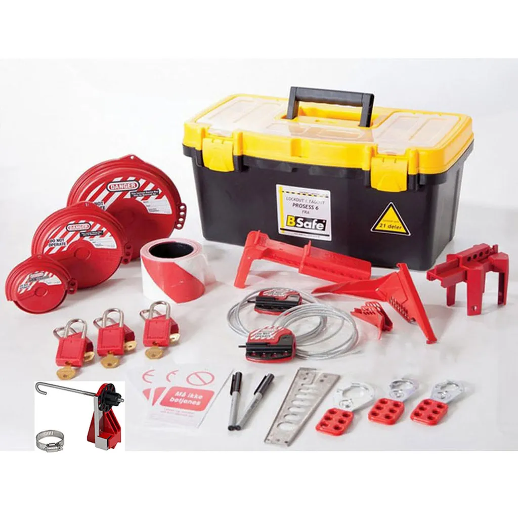 24 Items Example Process LOTO 6+ Engelsk Set of 24 items - Bsafe AS