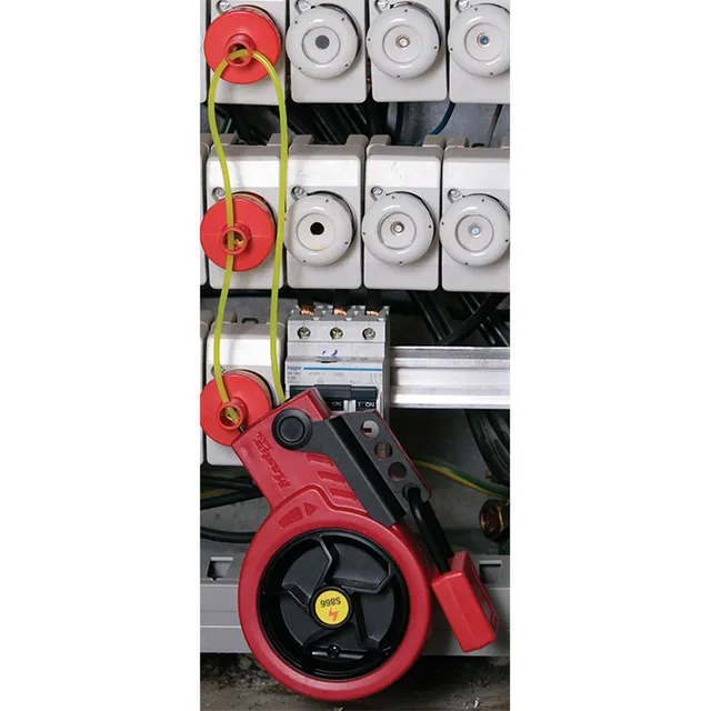 LOTO Sikr.Plugg, Kombi E33/E27 m/Svivel Perfects ikke ledende 