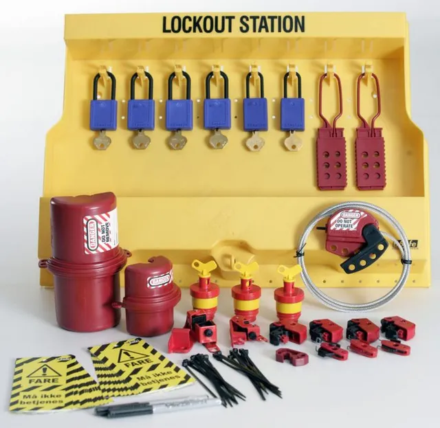 LOTO Stasjon Focus Elektro m/innhold Sett med 28 deler, engelske tags 