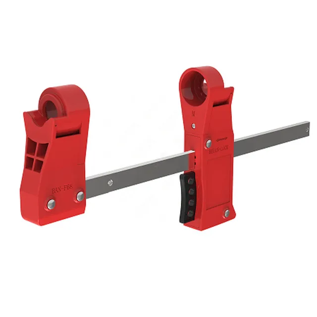 LOTO flens lockout 20 - 34mm Økonomi metal/plast 