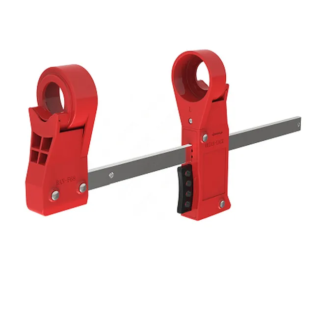 LOTO flens lockout 37-54,8mm Økonomi metal/plast 