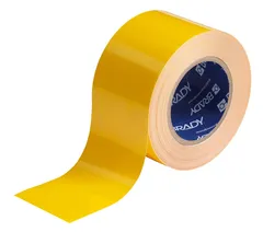 Gulvtape sterk, gul 76mm x 30m