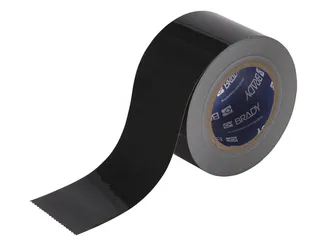 Gulvtape sterk, sort 76mm x 30m