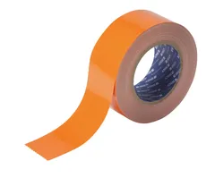 Gulvtape sterk, oransje 50mm x 30m