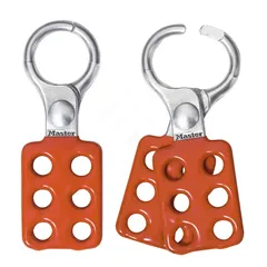 LOTO låsbøyle alu Ø25 mm 6 hull Masterlock Multilåsbøyle