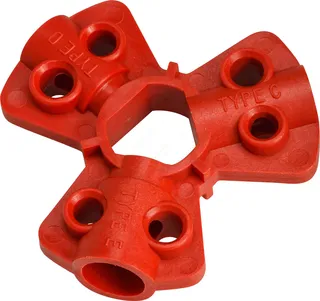 LOTO pneumatic rød Brady