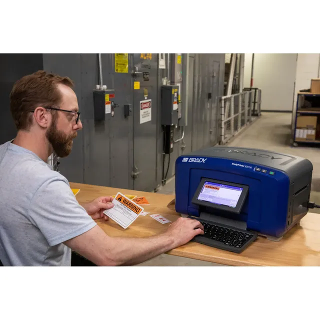BRADY S3700  Sign & Label Printer QWERTY EU keyboard + BWS Suite 