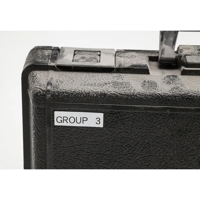 BRADY Hvit Polyester 12,7 x 50,8mm Permanent, utendørs, M7x 