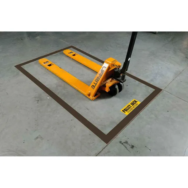 Gulvtape sterk, brun 50mm x 30m 