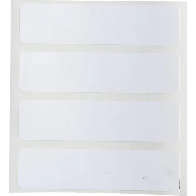 BRADY Hvit ESD Etikett 22,86x6,35mm ESD-sikker folie, permanent 