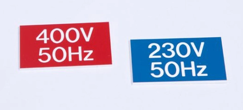 Gravert skilt, plastlaminat 1,6mm dypgravert 