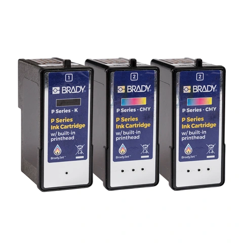 BRADY Multipack Blekkpatroner, 2xCMY 1xK Inkjet J7300