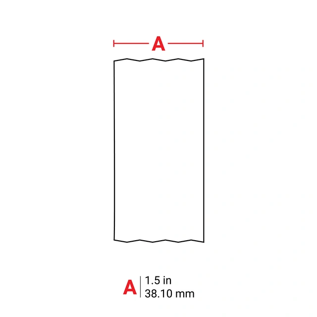 BRADY Hvit på grønn Vinyl 38,1mm x 7,62m Indoor, outdoor, Til Brady M5x modeller 