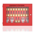 LOTO skap for 20 låser og tags Økonomi metal