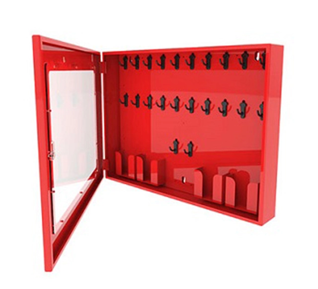 LOTO skap for 20 låser rød Økonomi metal 