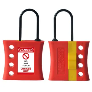 LOTO elektro låsbøyle (3mm) Økonomi plast