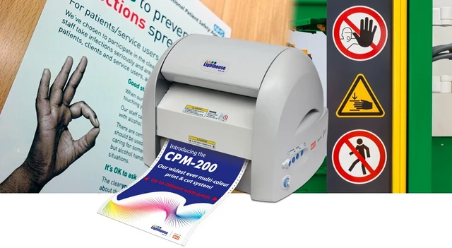 CPM-200 (300dpi) MultiColour Print & Cut Printersystem med skjæreplotter 