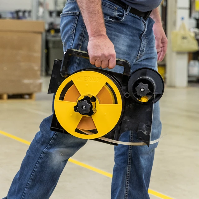 Tape applikator vogn for gulvtape For tape 50 til 152mm med Ø76mm kjerne 