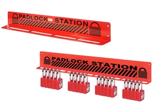 LOTO hengelås stasjon 28  låser Økonomi, stål