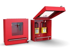 LOTO skap kompakt Økonomi, stål