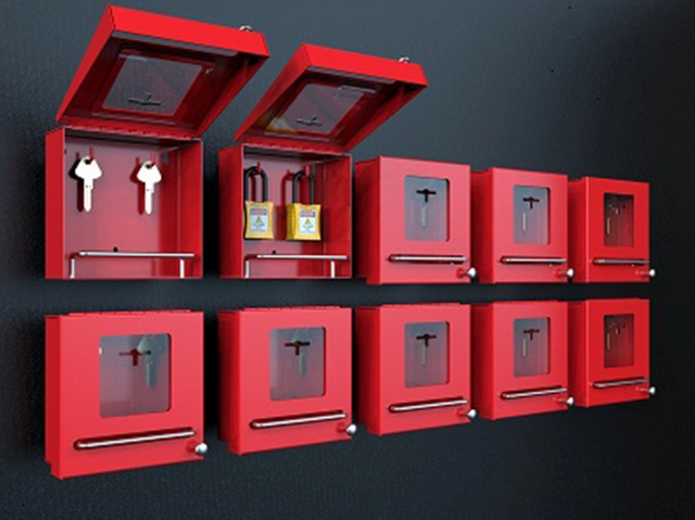 LOTO skap kompakt Økonomi, stål 