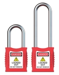LOTO lås 6,3mm metallbøyle KD Økonomi, ulik nøkkel pr lås