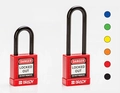 LOTO lås solid "elektro" KD 6pk Brady, 6,5mm nylonbelagt stålbøyle