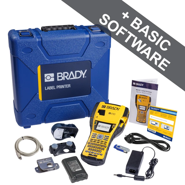 BRADY M410 Portable Label Printer Kit Bærbar printer 