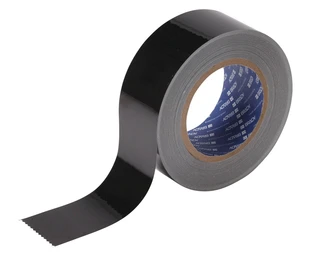 Gulvtape sterk, sort 50mm x 30m
