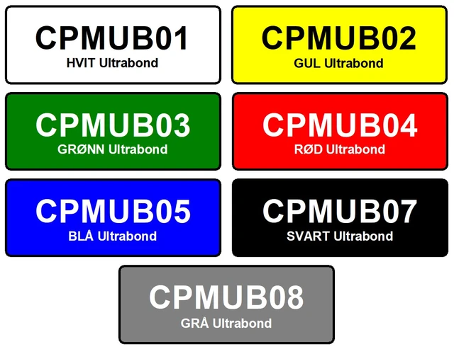 CPM-100 Ultrabond Vinylfolie 106mm bredde, 15m lengde 