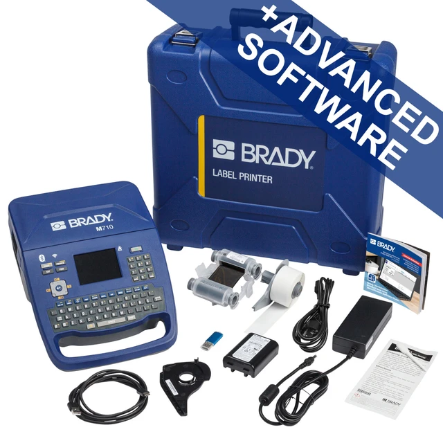 BRADY M710 Printer Kit Wifi + Bluetooth Brady Workstation Suite inkl. 