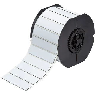 BRADY Hvit Polyester19,05 x 76,2mm EPREP, Permanent, utendørs, B3x